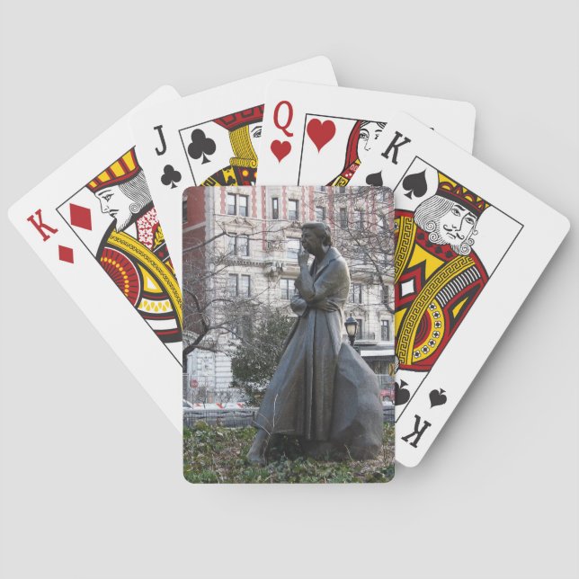 Jeu De Cartes Eleanor Roosevelt Monument Première Dame (dos)