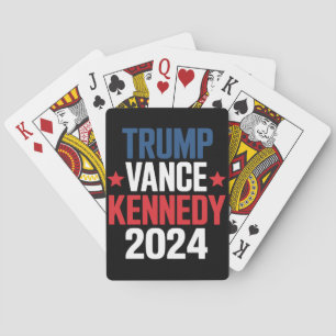 Jeu De Cartes Élection Trump Vance Kennedy Président 2024 
