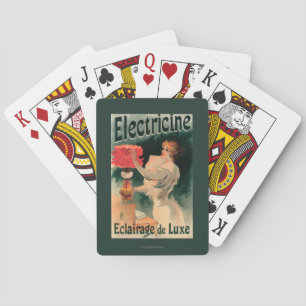 Jeu De Cartes Electricine PosterFrance promotionnel