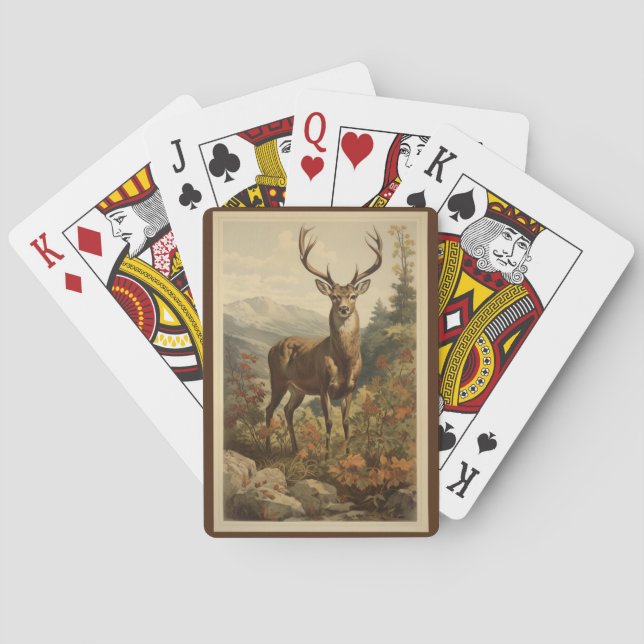 Jeu De Cartes Élégant Buck Classic Jouer Cartes (dos)