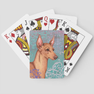 Jeu De Cartes Elégant Cirneco dell'Etna