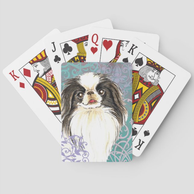 Jeu De Cartes Élégant Japanese Chin (dos)