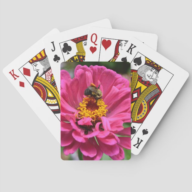 Jeu De Cartes Elégante fleur rose fleur maman fleur marguerite a (dos)