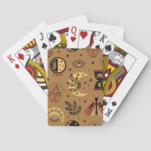 Jeu De Cartes Éléments magiques : Enchanter un Motif sans coutur (dos)