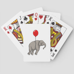 Jeu De Cartes Eléphant avec ballon