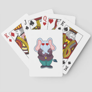 Jeu De Cartes Éléphant comme marié avec costume.PNG