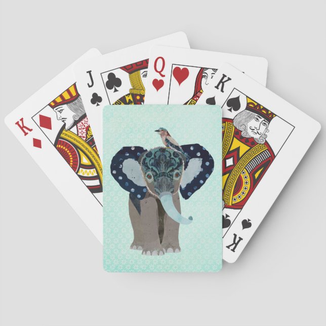 JEU DE CARTES ELEPHANT & JOLIE OISEAU (dos)