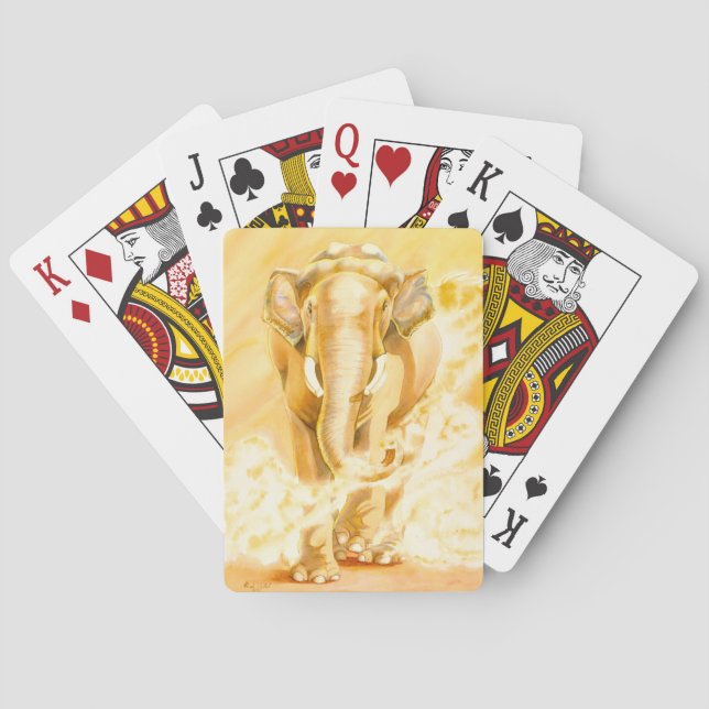 Jeu De Cartes Eléphant Jouer aux cartes (dos)