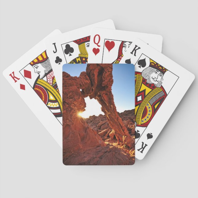 Jeu De Cartes Elephant Rock in the Valley of Fire (dos)