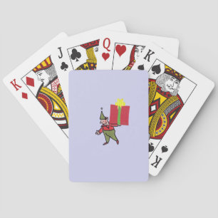 Jeu De Cartes Elf avec Red Box violet Poker jouer aux cartes