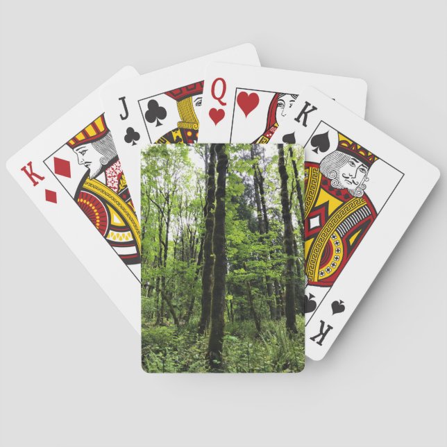 Jeu De Cartes Elijah Bristow State Park, Dexter, Oregon (dos)
