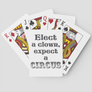 Jeu De Cartes Élisez un clown, attendez un cirque ! Anti atout