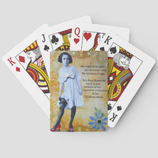 Jeu De Cartes Elle voulait jouer aux cartes