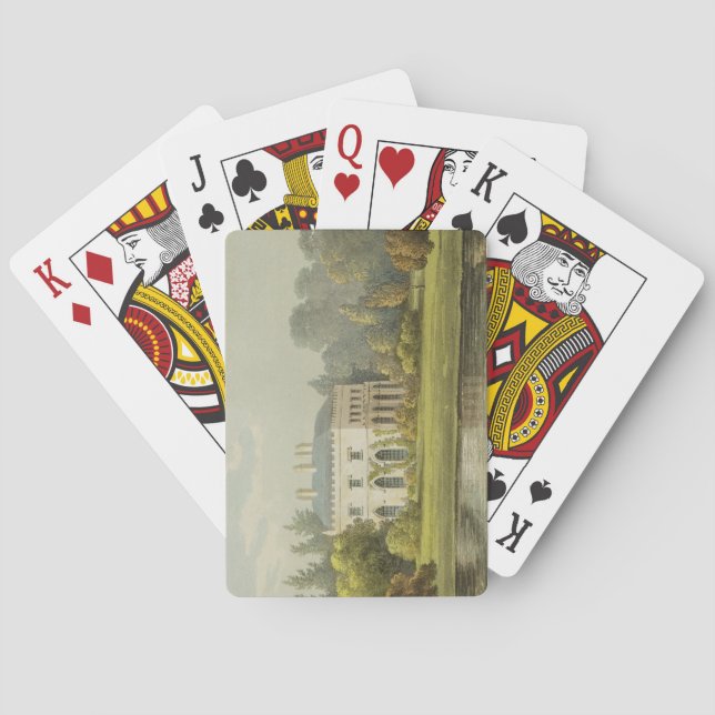 Jeu De Cartes Elvills, Englefield Green, de Repos d'Ackermann (dos)