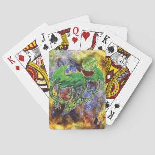 Jeu De Cartes Emerald Cosmic Dragon