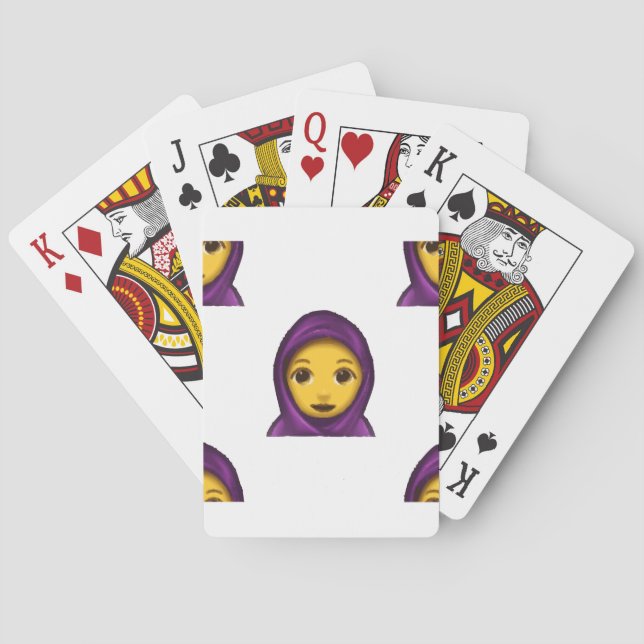 Jeu De Cartes emoji hajib (dos)