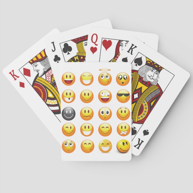 Jeu De Cartes emojis (dos)