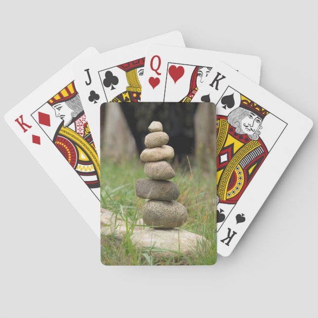 Jeu De Cartes Empilement de rochers en équilibre (dos)