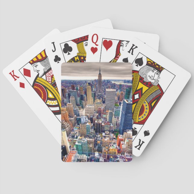 Jeu De Cartes Empire State Building et Midtown Manhattan (dos)