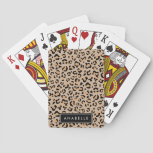 Jeu De Cartes Empreinte de léopard, Spots, Leopard Brown, Votre