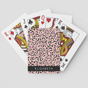 Jeu De Cartes Empreinte de léopard, Spots, Leopard Rose, Votre N