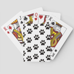 Jeu De Cartes Empreintes de pattes de chats Jouer des cartes