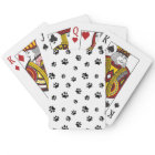 Empreintes de pattes noirs