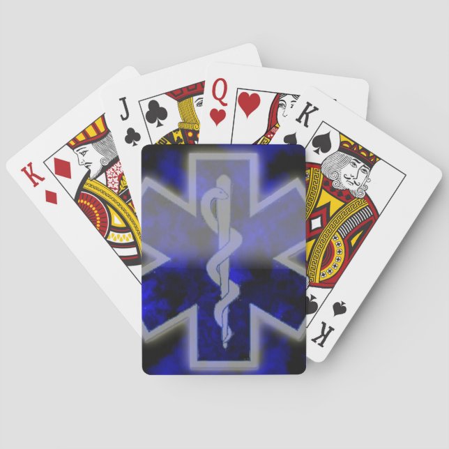 JEU DE CARTES EMT PLAYING CARDS (dos)