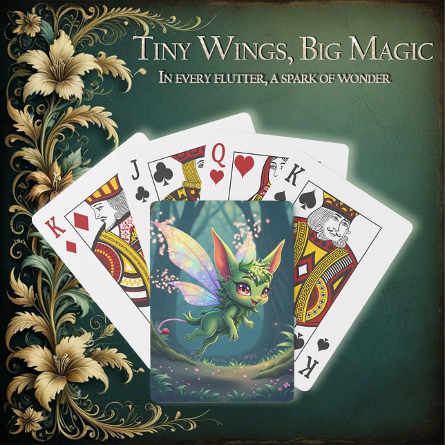 Jeu De Cartes Enchanted Fairy Critter – Magical Forest Sprite  (Créateur téléchargé)