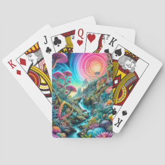 Jeu De Cartes Enchanted Psychedelic Dreamscape