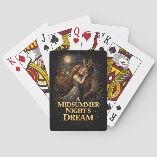Jeu De Cartes Enchantement au clair de lune (dos)