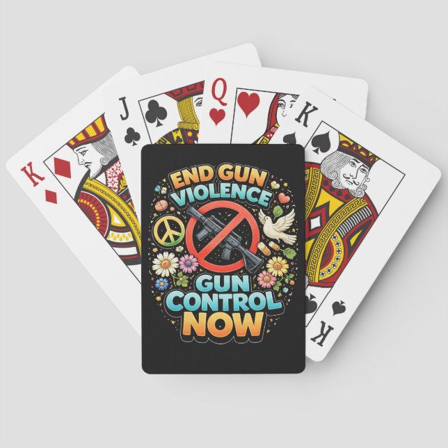 Jeu De Cartes End Gun Violence Now (dos)