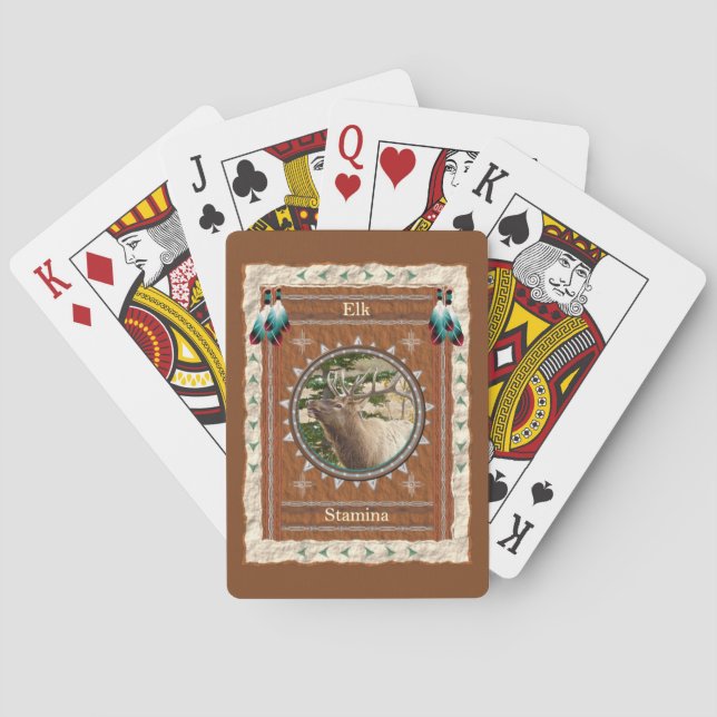 Jeu De Cartes Énergie d'endurance de l'élan (dos)