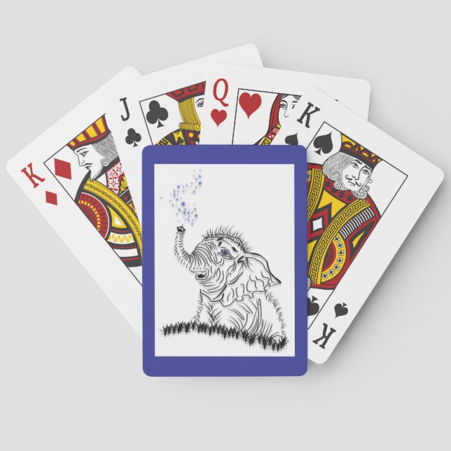 Jeu De Cartes Énergie éléphante (dos)