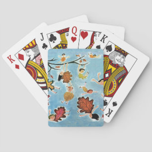 Jeu De Cartes Enfants de feuille
