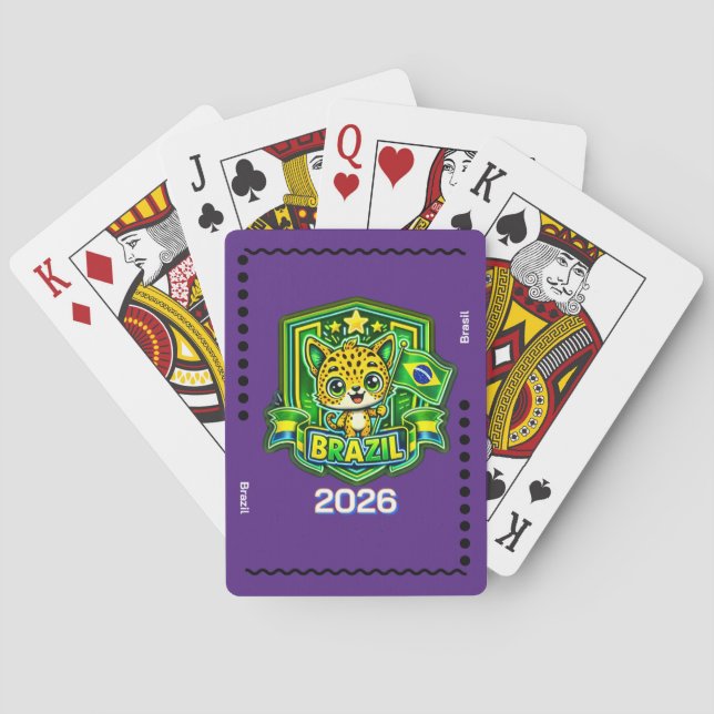 Jeu De Cartes Enfants du Brésil (dos)