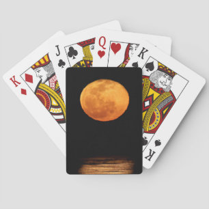 Jeu De Cartes Enorme pleine lune South Padre Island, Texas