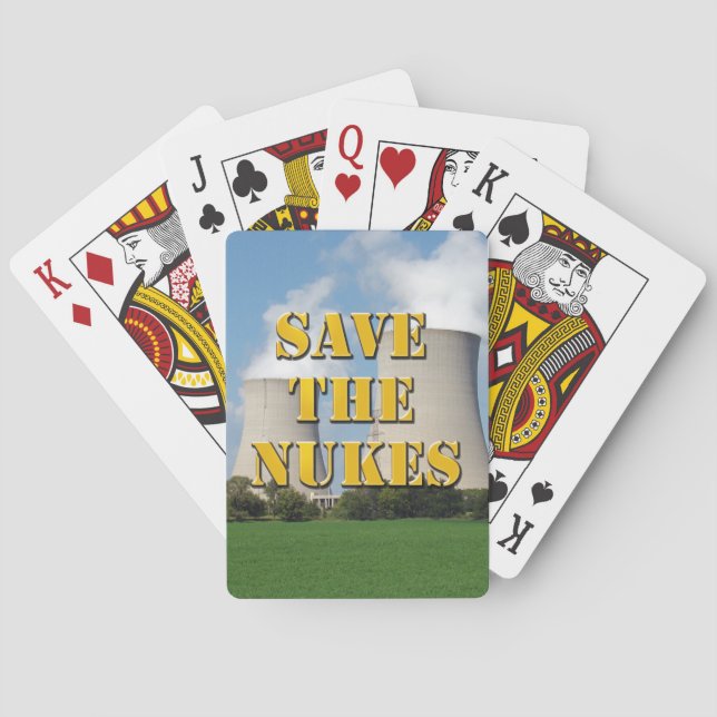 Jeu De Cartes Enregistrer Les Nukes (dos)