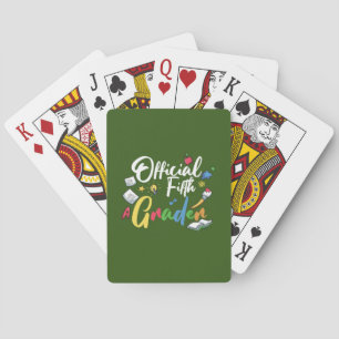 Jeu De Cartes Enseignant de 5e année Officiel de 5e année