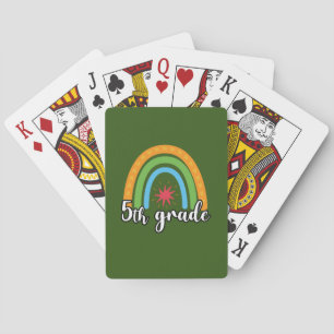 Jeu De Cartes Enseignant de 5e année Rainbow Star de 5e année