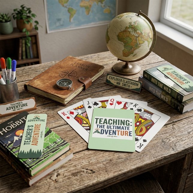 Jeu De Cartes Enseignant de plein air, aventure ultime  (Créateur téléchargé)