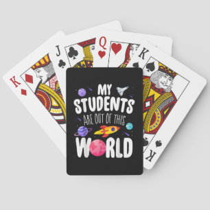 Jeu De Cartes Enseignant Drôle Mes Étudiants Sont Sortis De Ce M