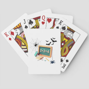Jeu De Cartes Enseignant éffrayant en mathématiques