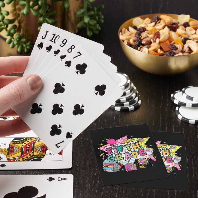 Jeu De Cartes Enseignants Élèves Rétro 90 Retour À L'école (In Situ)