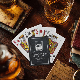 Jeu De Cartes Enterrement de vie de garçon moderne et élégant
