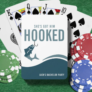 Jeu De Cartes Enterrement de vie de garçon pêche drôle Elle l'a