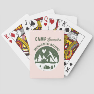 Jeu De Cartes Enterrement de vie de jeune fille Camping Bach Wee