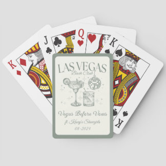 Jeu De Cartes Enterrement de vie de jeune fille personnalisé à L