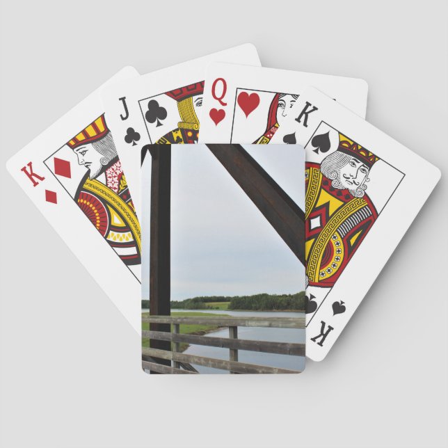 Jeu De Cartes Entre les barres de la rouille (dos)