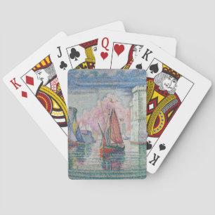 Jeu De Cartes Entrée du port de La Rochelle, Paul Signac